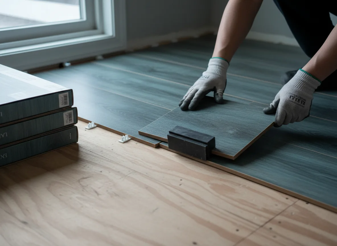 Luxury Vinyl Plank Installation company in Olustee, OK